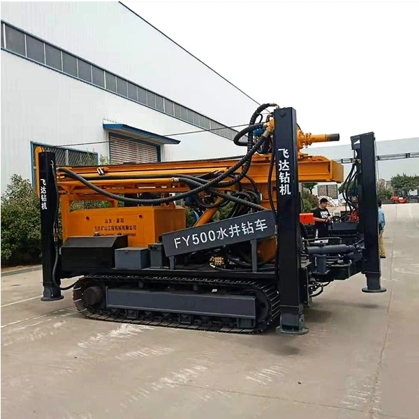 500m Depth Crawler Water Well Drilling Rig